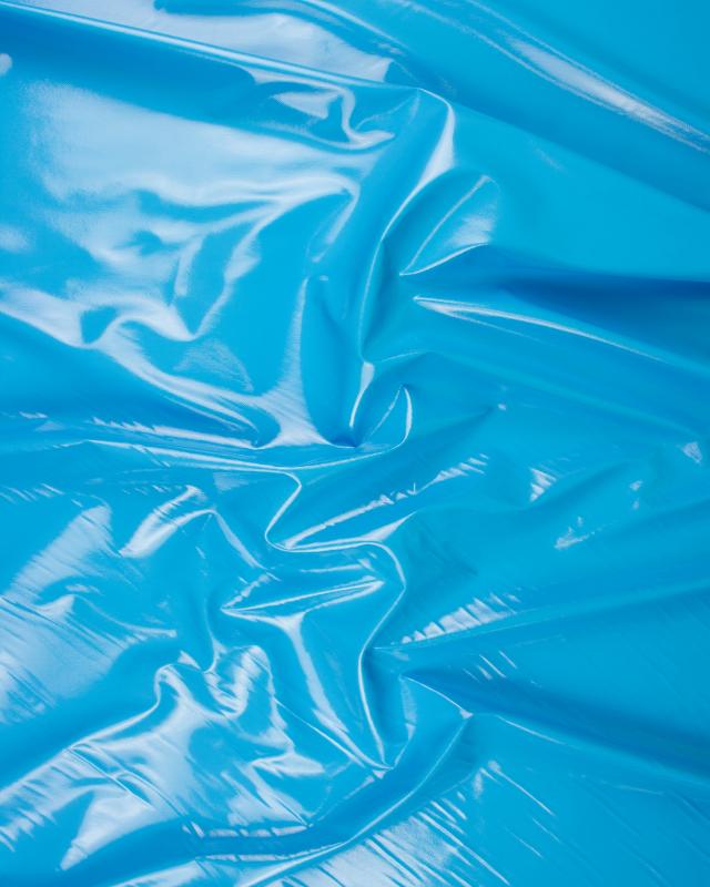 Tissu Vinyl Bleu Turquoise - Tissushop